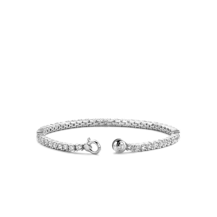 Ti Sento 'Cabochon-Set Zirconia' Sterling Silver Bracelet 2951ZI - Jewellery - Ti Sento - Bumbletree
