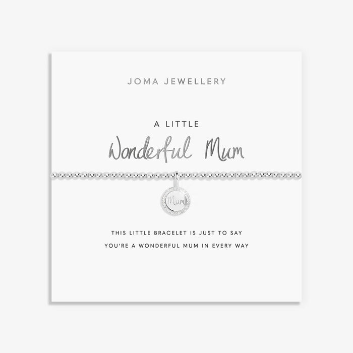 Joma Jewellery A Little 'Wonderful Mum' Bracelet - Jewellery - Joma Jewellery - Bumbletree