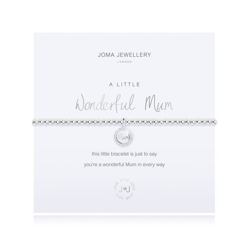 Joma Jewellery A Little 'Wonderful Mum' Bracelet - Jewellery - Joma Jewellery - Bumbletree