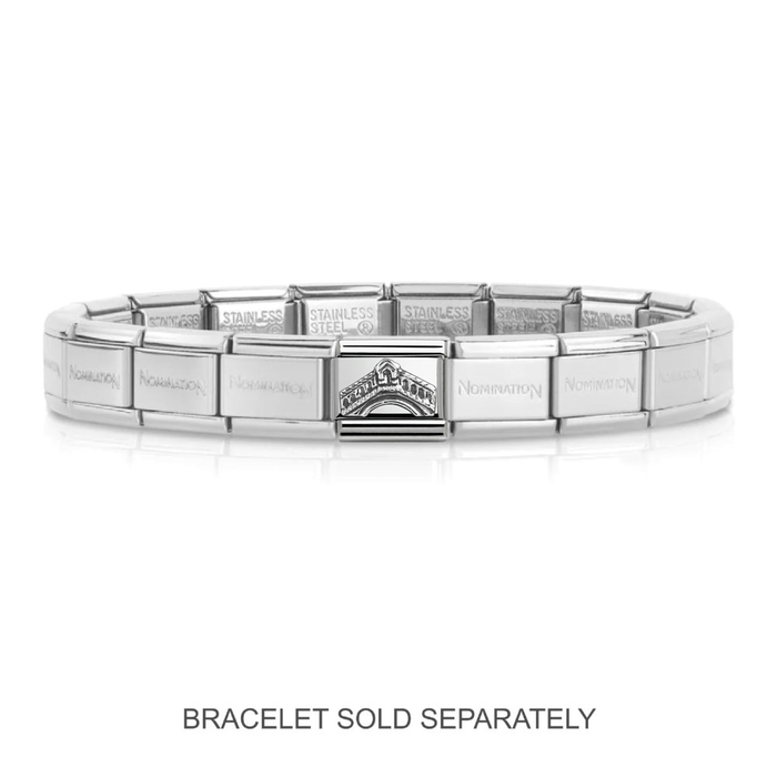 NOMINATION Classic Silver Rialto Bridge Charm - Charms - Nomination - Bumbletree