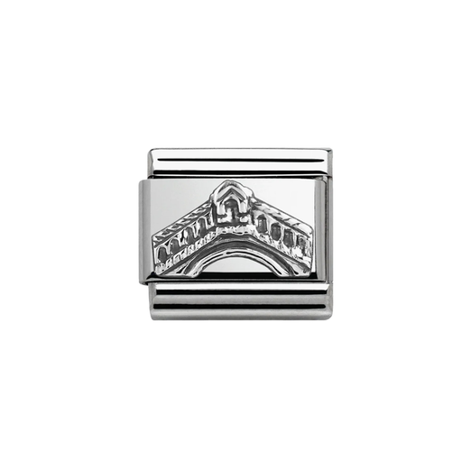 NOMINATION Classic Silver Rialto Bridge Charm - Charms - Nomination - Bumbletree