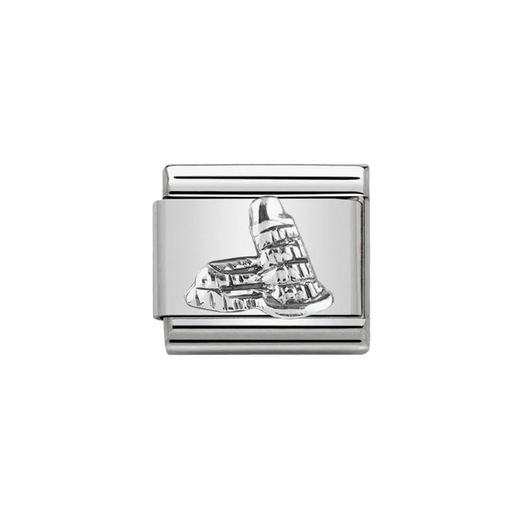 NOMINATION Classic Silver Tower of Pisa Charm - Charms - Nomination - Bumbletree
