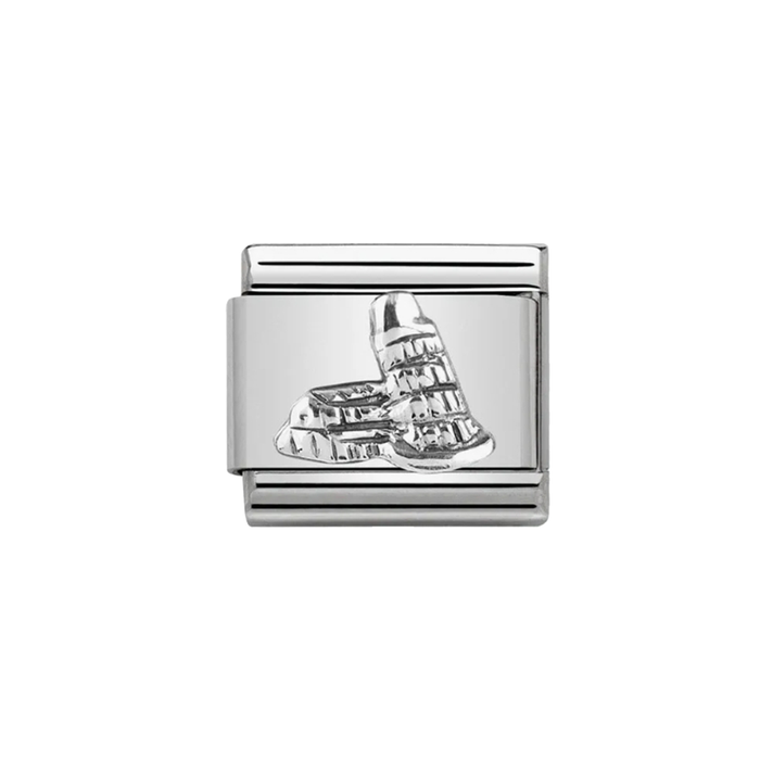NOMINATION Classic Silver Tower of Pisa Charm - Charms - Nomination - Bumbletree