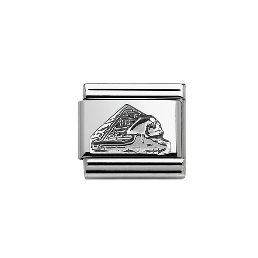 NOMINATION Classic Silver Egyptian Pyramid Charm - Charms - Nomination - Bumbletree