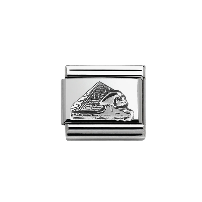 NOMINATION Classic Silver Egyptian Pyramid Charm - Charms - Nomination - Bumbletree