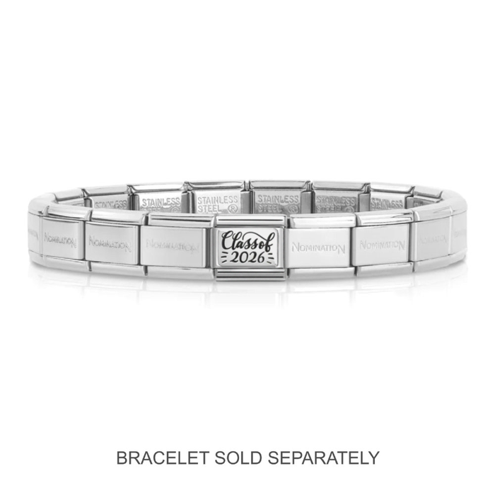 NOMINATION Classic Silver Class Of 2026 Charm - Charms - Nomination - Bumbletree