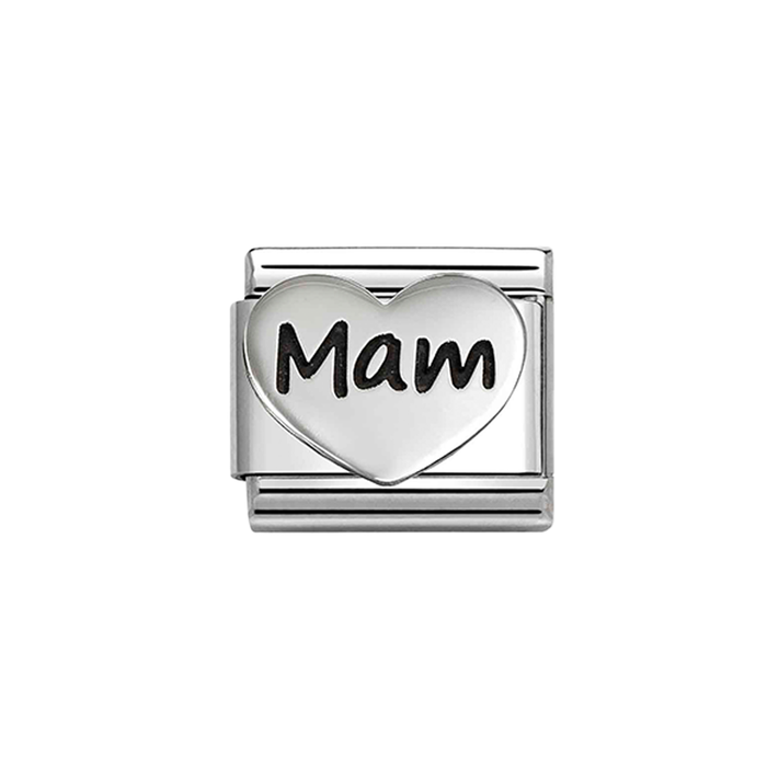 NOMINATION Classic Silver Mam Heart Charm