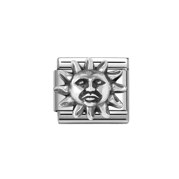 NOMINATION Classic Silver Sun Charm