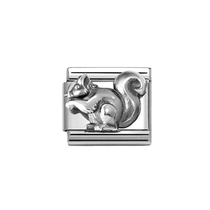 NOMINATION Classic Silver Squirrel Charm - Charms - Nomination - Bumbletree