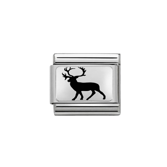 NOMINATION Classic Silver Stag Charm