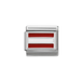 NOMINATION Classic Silver Austria Flag Charm - Charms - Nomination - Bumbletree
