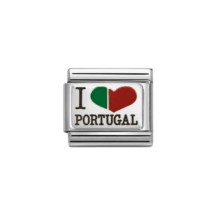 NOMINATION Classic Silver I Love Portugal Charm