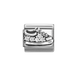NOMINATION Classic Silver Trainer Shoe CZ Charm - Charms - Nomination - Bumbletree