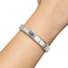 NOMINATION Classic Silver Trainer Shoe Black CZ Charm - Charms - Nomination - Bumbletree