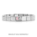 NOMINATION Classic Silver Pink Ice Cream CZ Charm - Charms - Nomination - Bumbletree