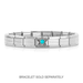 NOMINATION Classic Silver Turquoise Starfish Charm - Charms - Nomination - Bumbletree