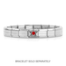 NOMINATION Classic Silver Red Coral Starfish Charm - Charms - Nomination - Bumbletree