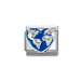 NOMINATION Classic Silver Heart Globe Charm - Charms - Nomination - Bumbletree