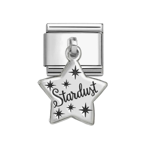 NOMINATION Classic Silver Stardust Pendant Charm - Charms - Nomination - Bumbletree