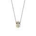 Ti Sento '3 Rings' Sterling Silver & Gold Plated Necklace 34058ZY - Jewellery - Ti Sento - Bumbletree