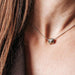 Ti Sento 'Interconnecting Rings' Sterling Silver & Gold Plated Necklace 34059ZY - Jewellery - Ti Sento - Bumbletree