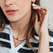 Ti Sento 'Solitaire' Sterling Silver & Gold Plated Necklace 34103ZY - Jewellery - Ti Sento - Bumbletree