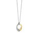Ti Sento 'Ribbons' Sterling Silver & Gold Plated Necklace 34107ZY - Jewellery - Ti Sento - Bumbletree
