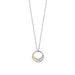 Ti Sento 'Ribbons' Sterling Silver & Gold Plated Necklace 34107ZY - Jewellery - Ti Sento - Bumbletree