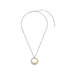 Ti Sento 'Ribbons' Sterling Silver & Gold Plated Necklace 34107ZY - Jewellery - Ti Sento - Bumbletree