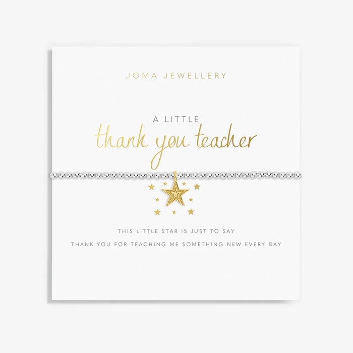 Joma Jewellery A Little Thank You Teacher Bracelet - Jewellery - Joma Jewellery - Bumbletree
