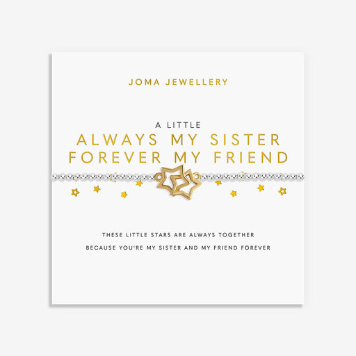 A Little Always My Sister, Forever My Friend Bracelet - Jewellery - Joma Jewellery - Bumbletree