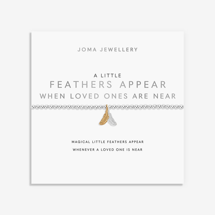 A Little Feathers Appear When Loved Ones Are Near Bracelet - Jewellery - Joma Jewellery - Bumbletree