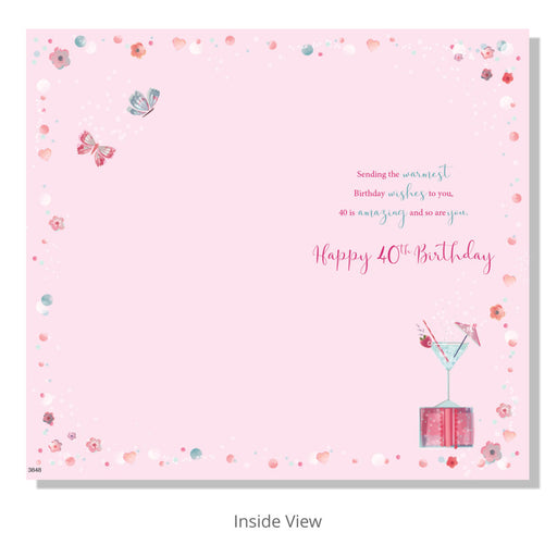 40th Birthday Card - Cards - Bumbletree - Bumbletree