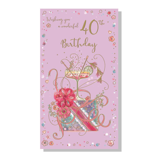 40th Birthday Card - Cards - Bumbletree - Bumbletree