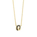 Ti Sento 'Interlocking Rings' Sterling Silver & Gold Plated Necklace 3915BY - Jewellery - Ti Sento - Bumbletree