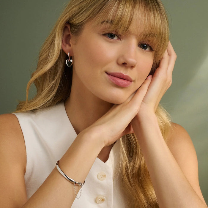 Clogau Cariad Heart Drop Earrings