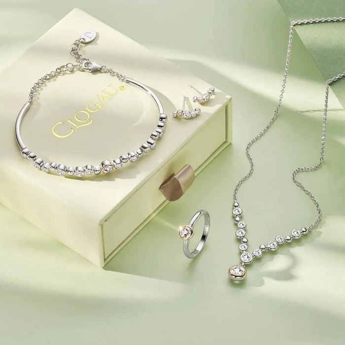 Clogau Celebration Sterling Silver Drop Necklace - Jewellery - Clogau - Bumbletree