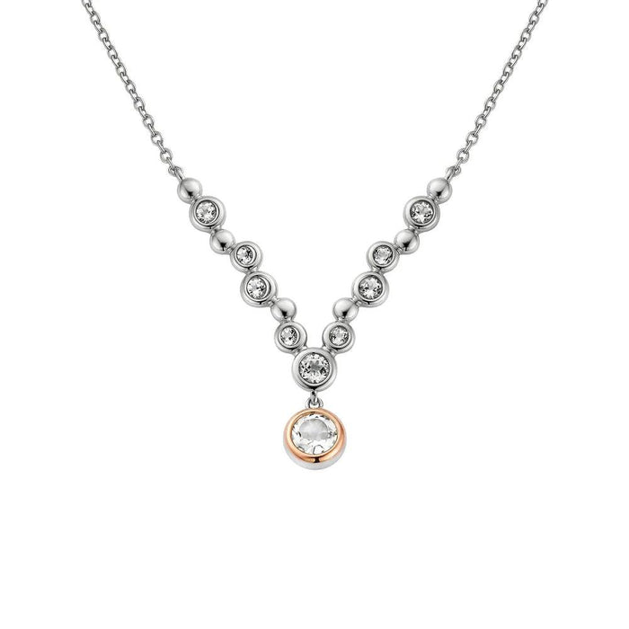 Clogau Celebration Sterling Silver Drop Necklace - Jewellery - Clogau - Bumbletree