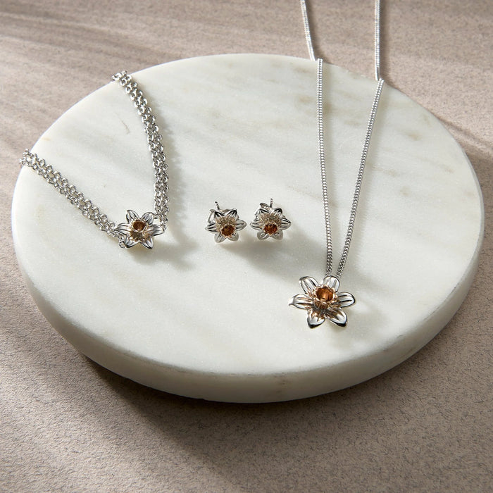 Clogau Daffodil Pendant - Jewellery - Clogau - Bumbletree