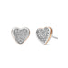 Clogau Forever Yours Sterling Silver Love Heart Stud Earrings - Jewellery - Clogau - Bumbletree