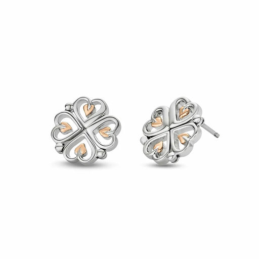 Clogau Tree of Life Heart Drop-Stud Earrings - Jewellery - Clogau - Bumbletree