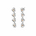 Clogau Tree of Life Heart Drop-Stud Earrings - Jewellery - Clogau - Bumbletree