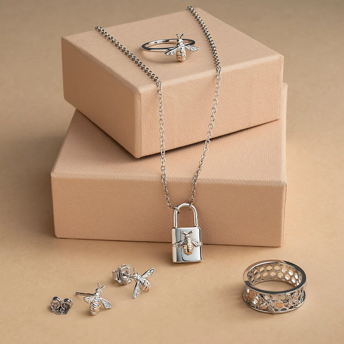 Clogau Honey Bee Earrings - Jewellery - Clogau - Bumbletree