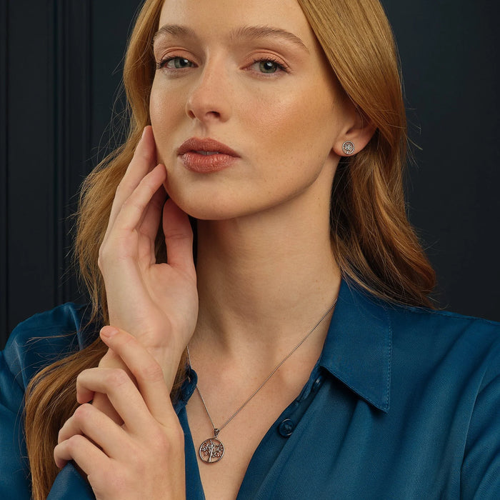 Clogau Tree Of Life Circle Pendant