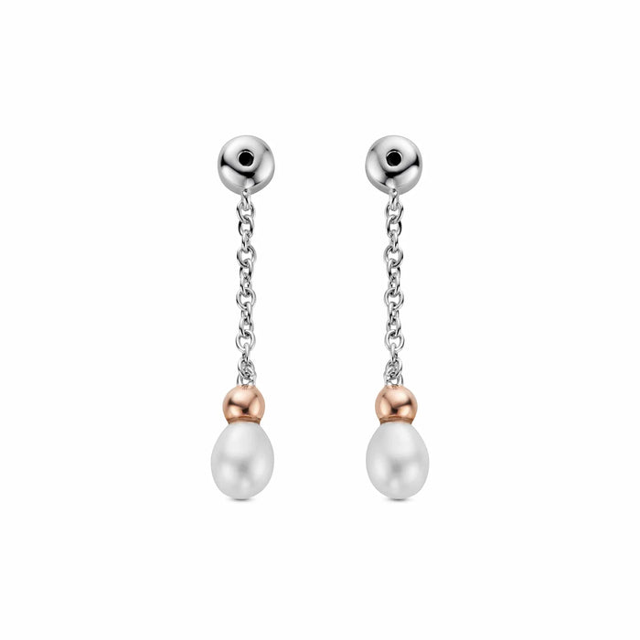 Clogau Beachcomber Sterling Silver Drop Earring Backs