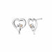 Clogau Paw Print Heart Stud Earrings - Jewellery - Clogau - Bumbletree