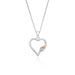 Clogau Past Present Future Heart Pendant - Jewellery - Clogau - Bumbletree