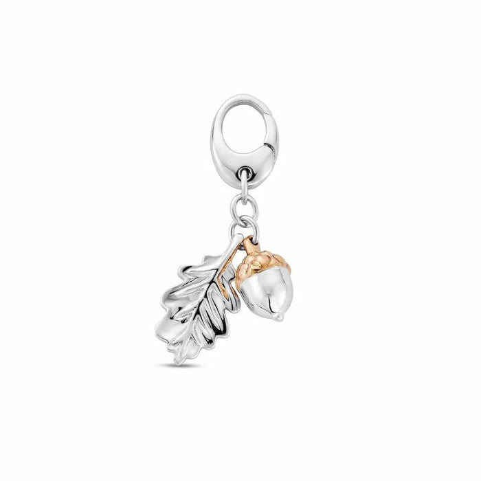 Clogau Insignia Sterling Silver Oak Leaf Charm