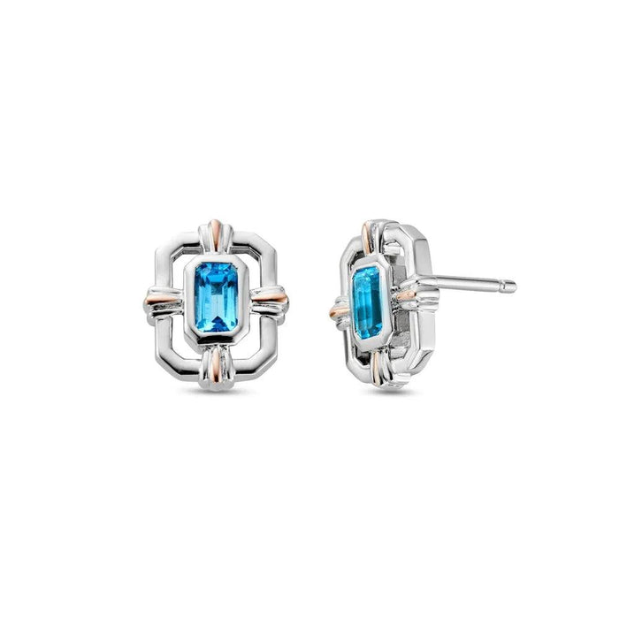 Clogau Gateways Sterling Silver Stud Earrings