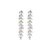 Clogau Royal Silver Leaf Drop Earrings - Jewellery - Clogau - Bumbletree